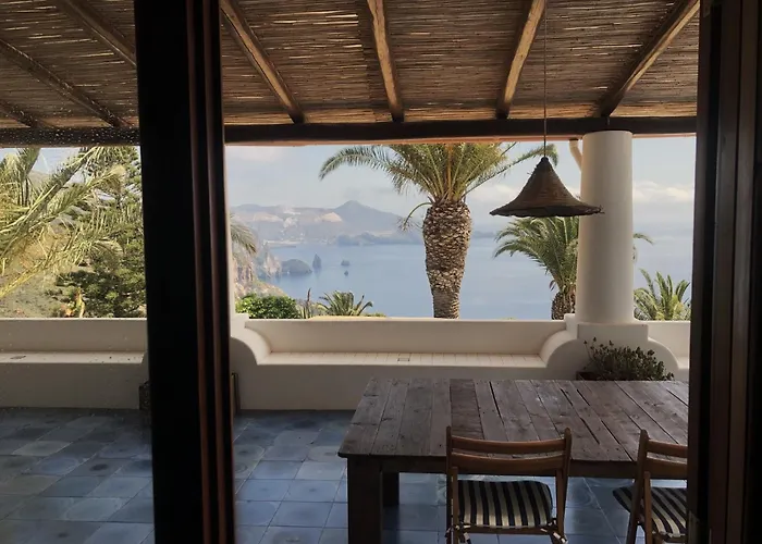 Case Quattrocchi - Giardino E Terrazzi Con Vista Panoramica Sul Mare, Etna E Vulcano