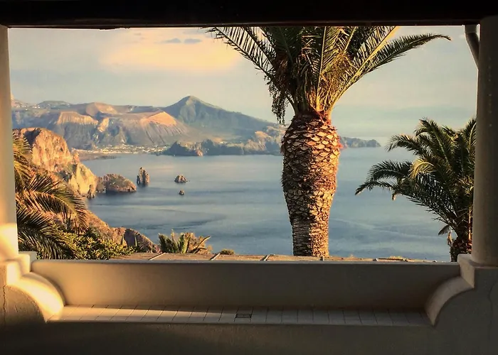 Case Quattrocchi - Giardino E Terrazzi Con Vista Panoramica Sul Mare, Etna E Vulcano